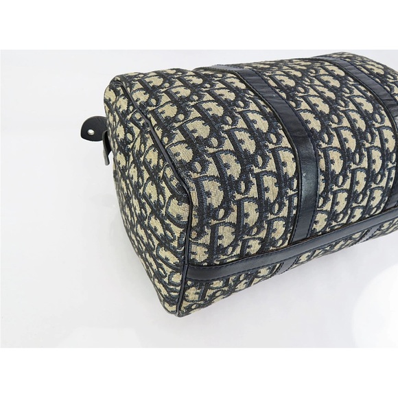 Dior Black and Cream Monogram Tote - Picture 5 of 16